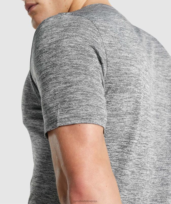 prihod marl majica s kratkimi rokavi moškiGymshark ogljeni lapor J00L2698
