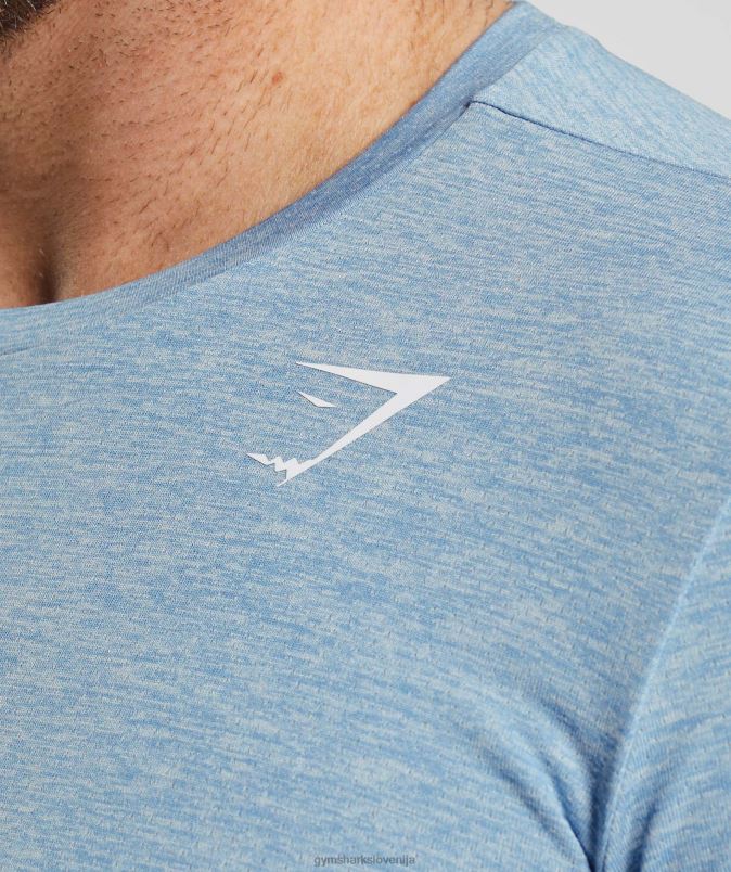 prihod marl majica s kratkimi rokavi moškiGymshark ozon modra/skyline modra lapor J00L2781