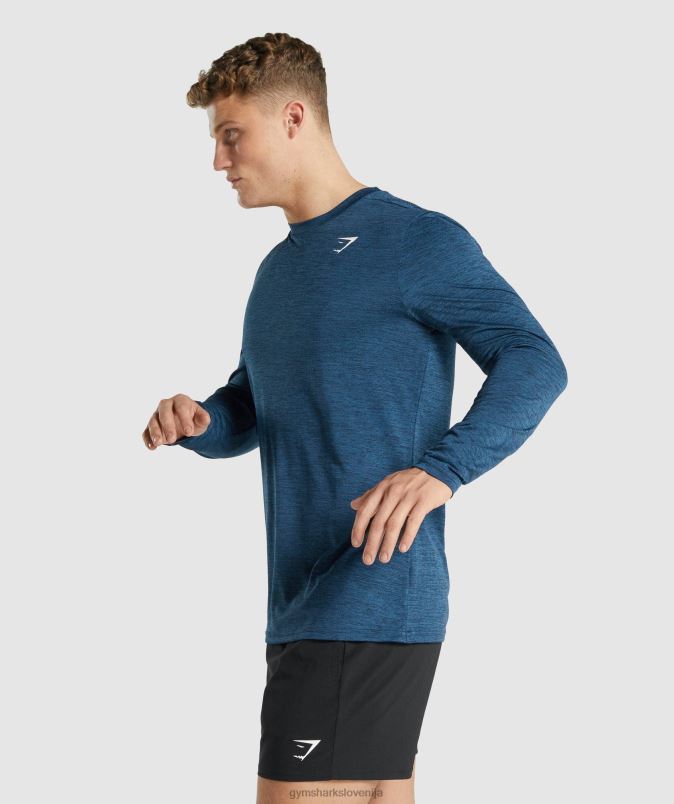 prihod marl majica z dolgimi rokavi moškiGymshark mornarski lapor J00L2755
