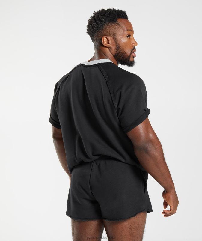 zapuščina rag top moškiGymshark Črna J00L2708