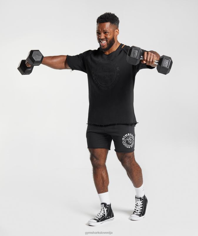 zapuščina rag top moškiGymshark Črna J00L2718