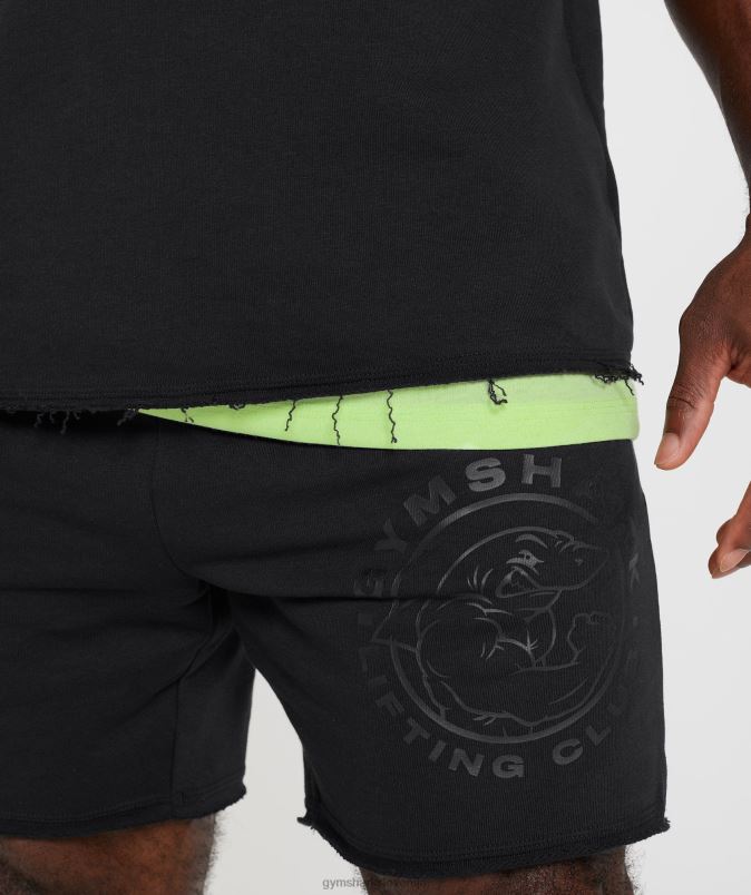 zapuščina rag top moškiGymshark Črna J00L2740