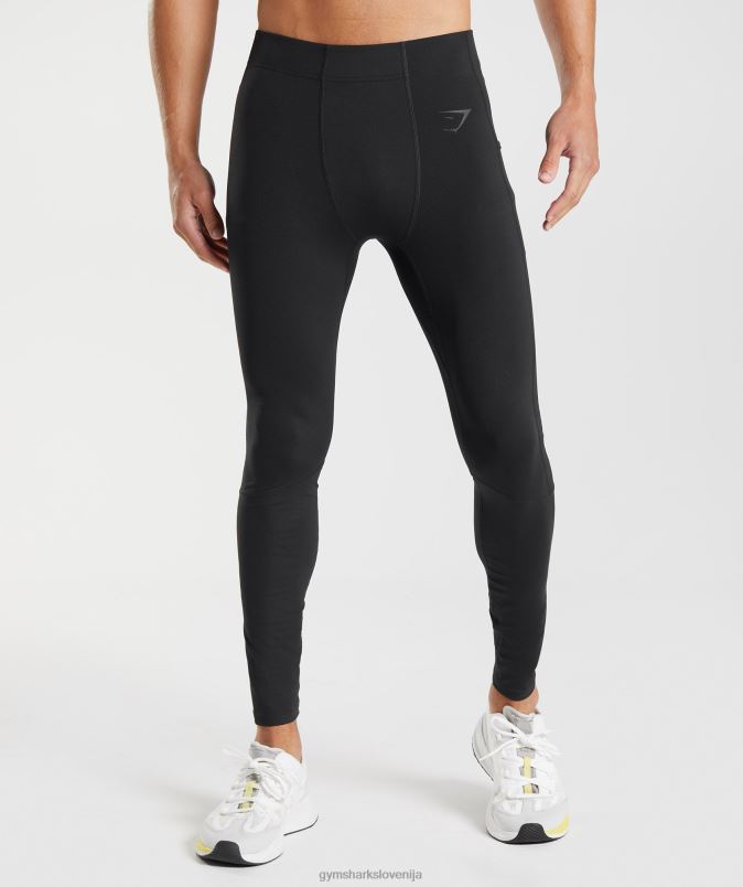 Control BaseLayer pajkice moškiGymshark Črna J00L21029