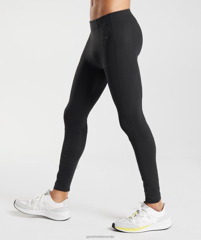 Control BaseLayer pajkice moškiGymshark Črna J00L21029