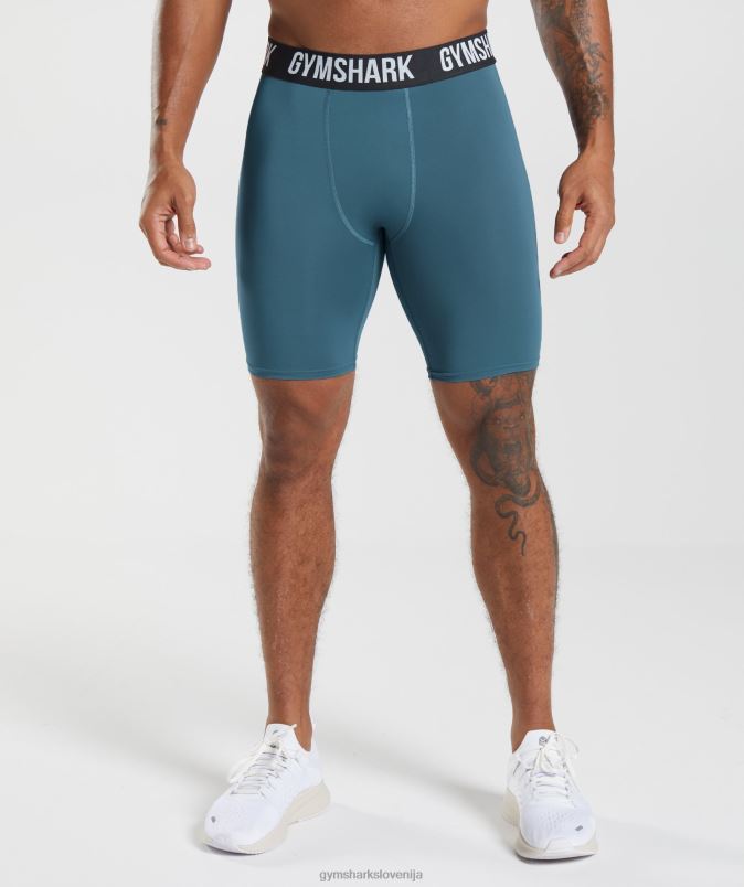 element baselayer kratke hlače moškiGymshark toskanska modrozelena J00L21042