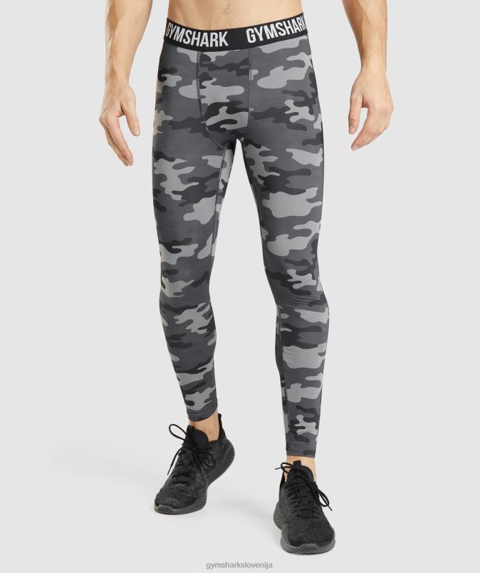 element baselayer pajkice moškiGymshark sivi tisk J00L21036