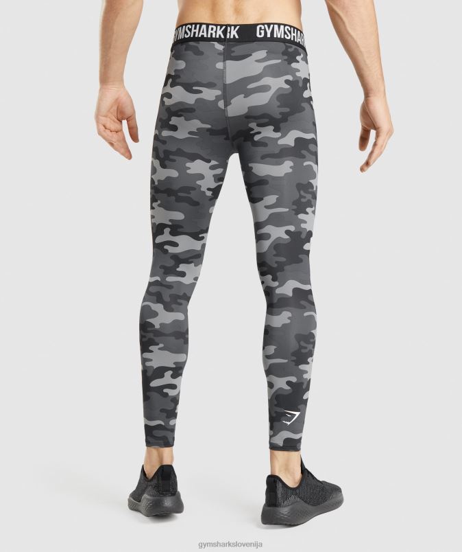 element baselayer pajkice moškiGymshark sivi tisk J00L21036