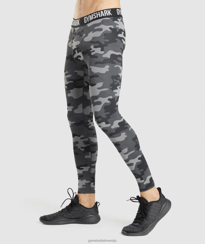 element baselayer pajkice moškiGymshark sivi tisk J00L21036