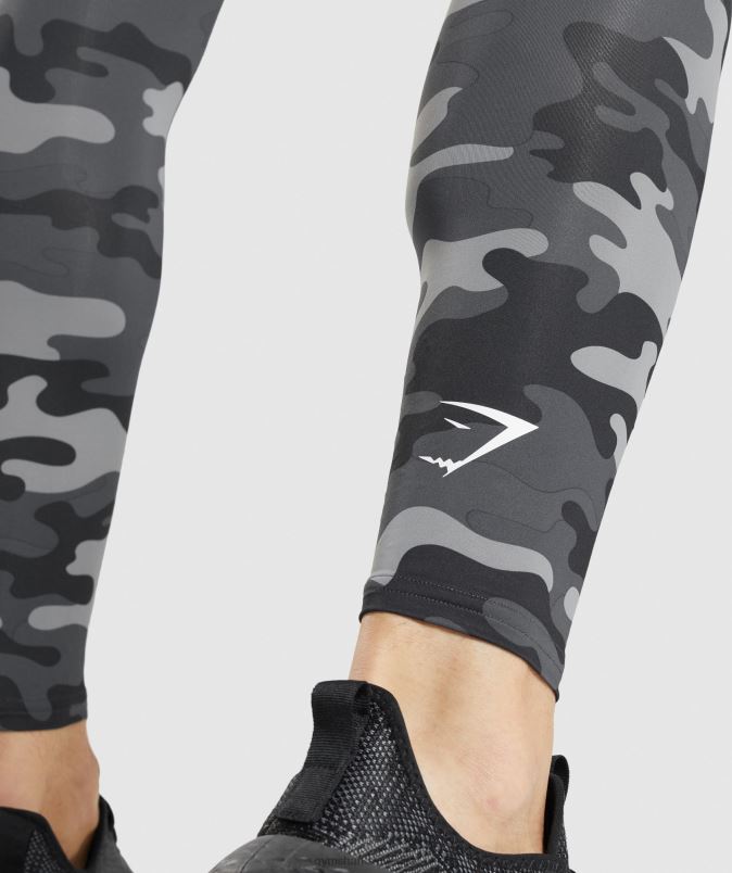 element baselayer pajkice moškiGymshark sivi tisk J00L21036