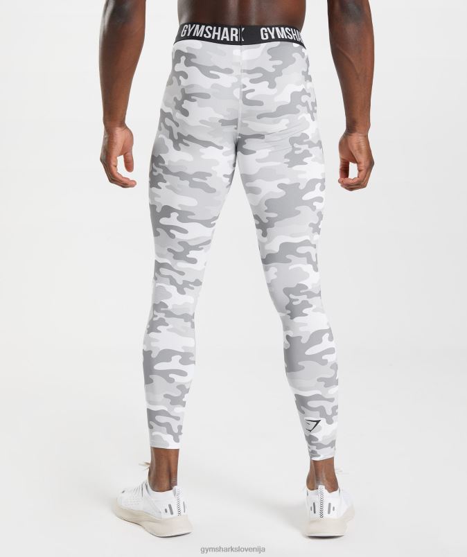 element baselayer pajkice moškiGymshark svetlo siv potisk J00L21039