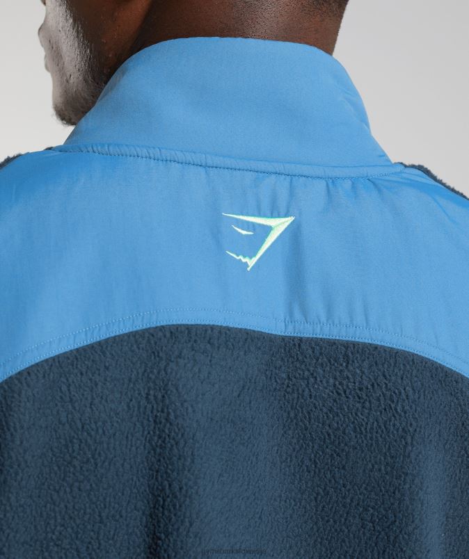 brezrokavnik vibes moškiGymshark mornarsko/jezersko modra J00L2864