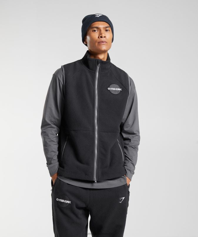 brezrokavnik vibes moškiGymshark Črna J00L2825