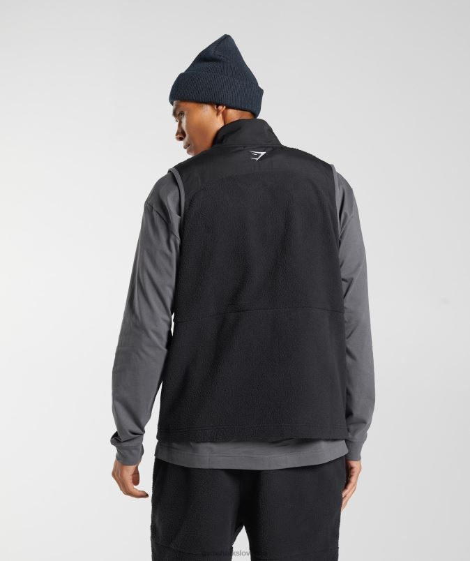 brezrokavnik vibes moškiGymshark Črna J00L2825