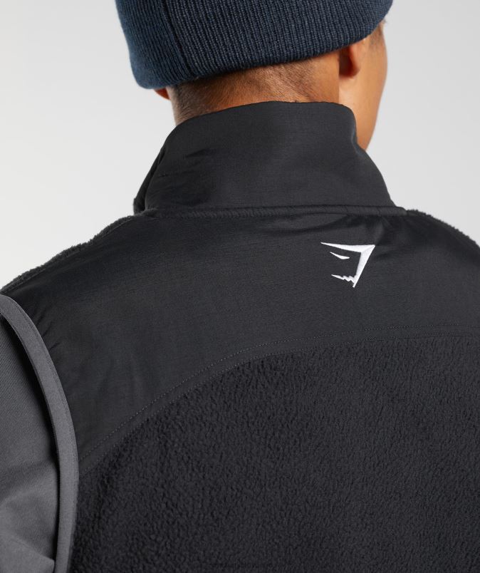brezrokavnik vibes moškiGymshark Črna J00L2825