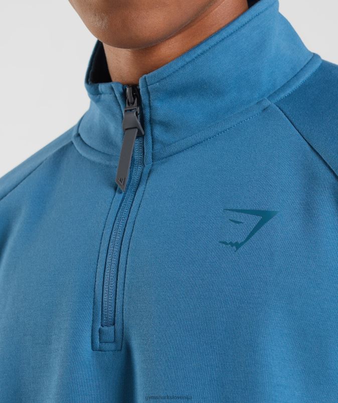 dan počitka 1/4 zadrge moškiGymshark ob jezeru modra J00L2832