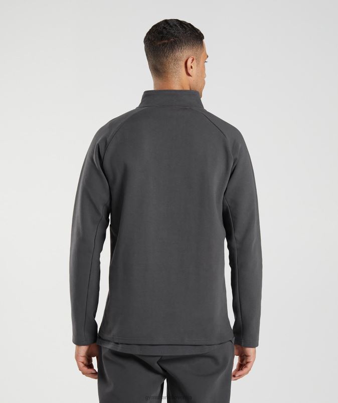 dan počitka 1/4 zadrge moškiGymshark oniks siva J00L2862
