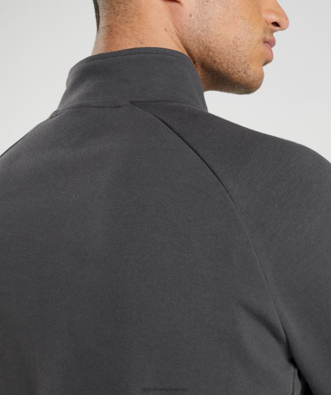 dan počitka 1/4 zadrge moškiGymshark oniks siva J00L2862