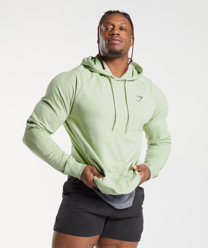 drzen pulover s kapuco moškiGymshark flora zelena J00L2852