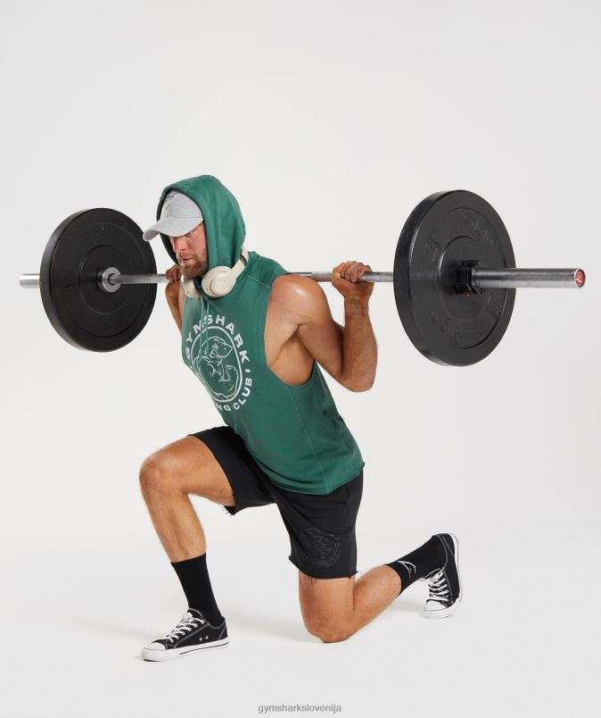 legacy pulover s kapuco moškiGymshark hoya zelena J00L2842