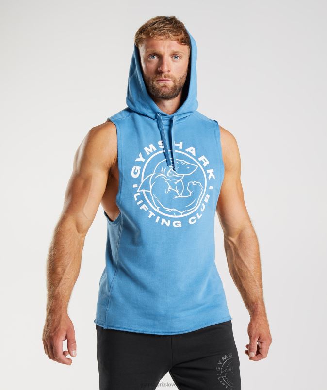 legacy pulover s kapuco moškiGymshark primorska modra J00L2829