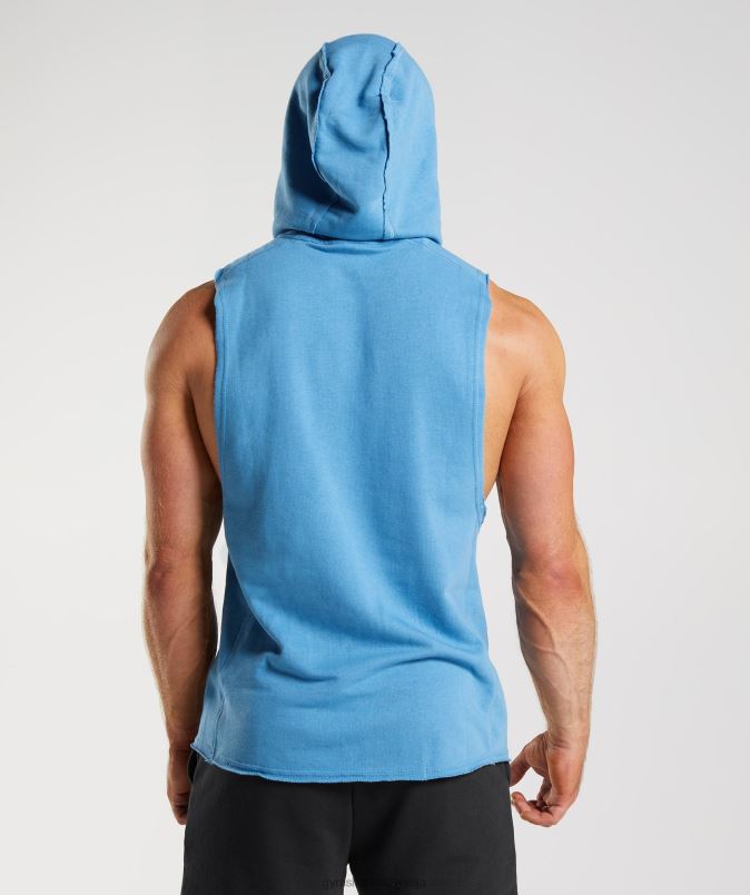 legacy pulover s kapuco moškiGymshark primorska modra J00L2829