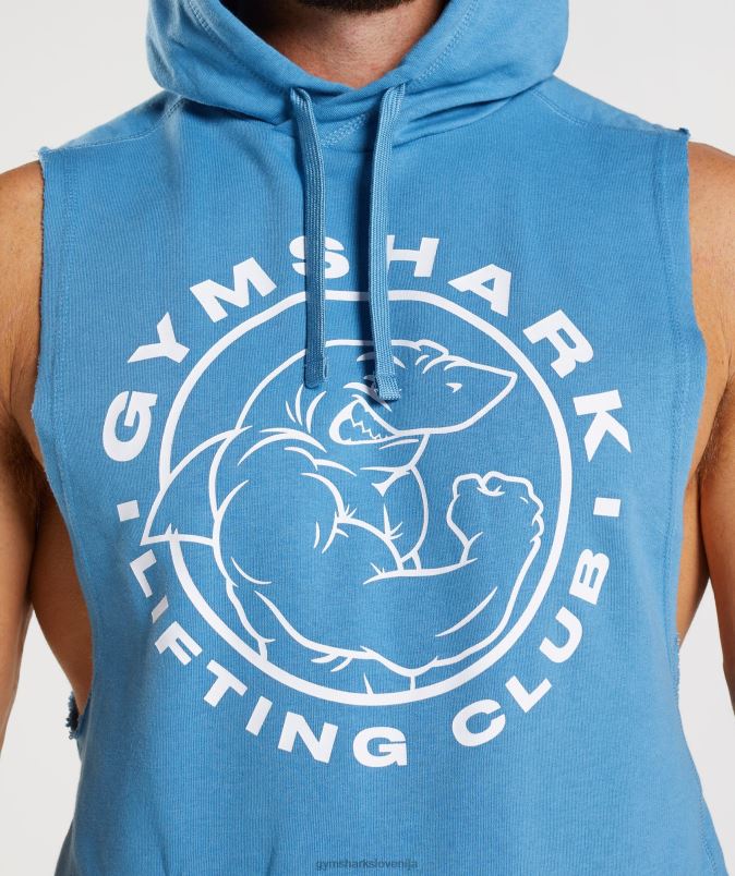legacy pulover s kapuco moškiGymshark primorska modra J00L2829