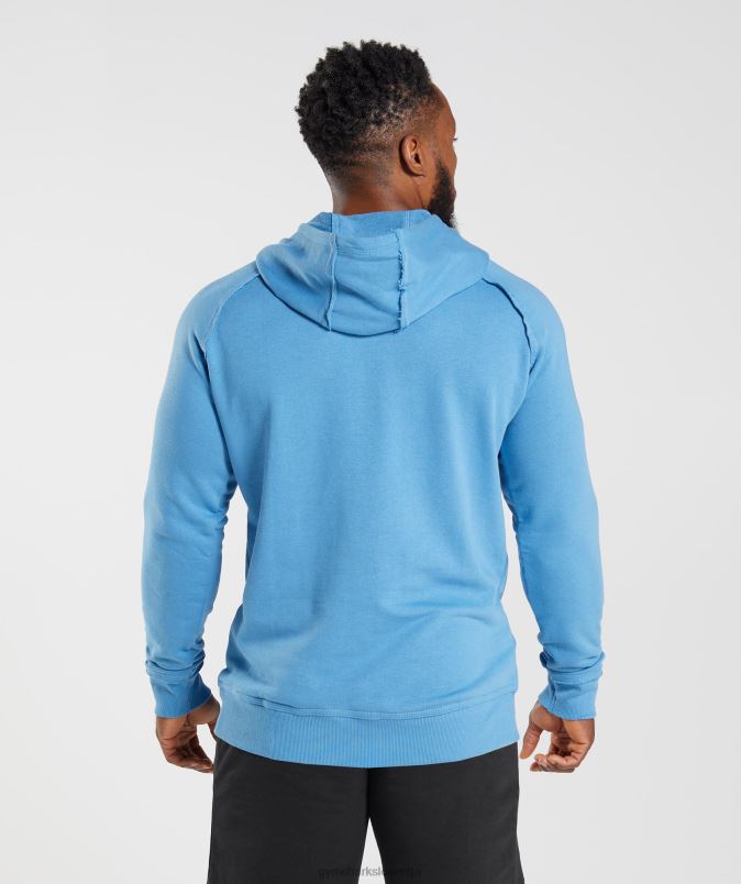 legacy pulover s kapuco moškiGymshark primorska modra J00L2855