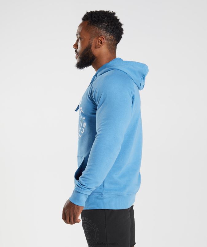 legacy pulover s kapuco moškiGymshark primorska modra J00L2855
