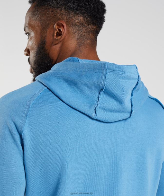 legacy pulover s kapuco moškiGymshark primorska modra J00L2855