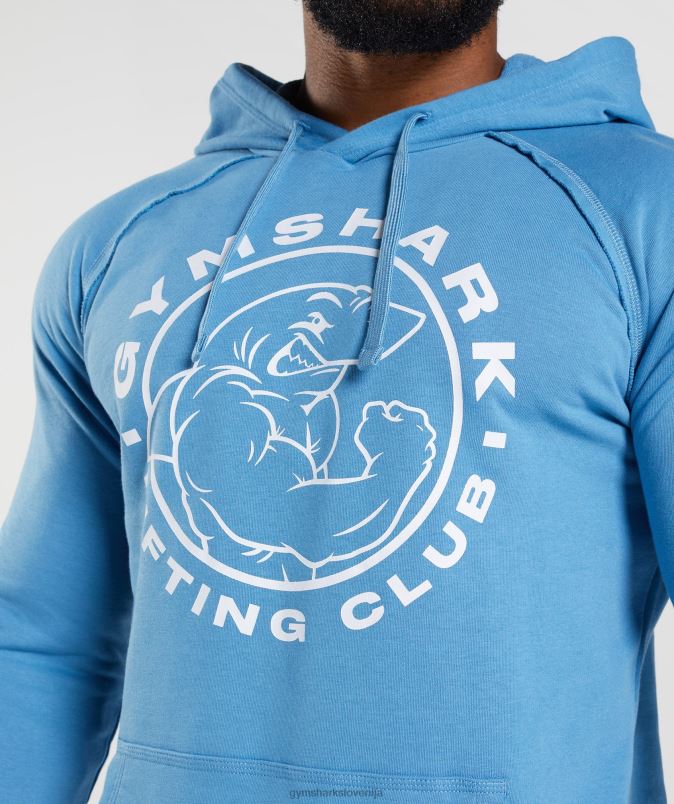 legacy pulover s kapuco moškiGymshark primorska modra J00L2855