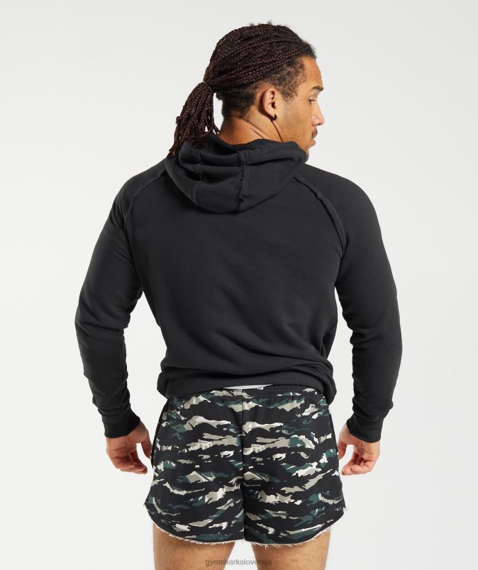 legacy pulover s kapuco moškiGymshark Črna J00L2824