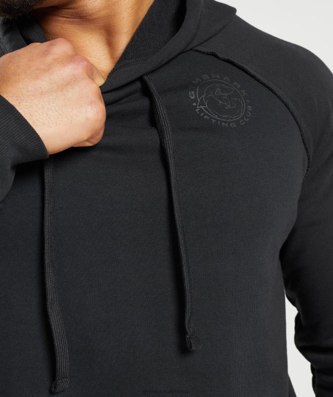 legacy pulover s kapuco moškiGymshark Črna J00L2824