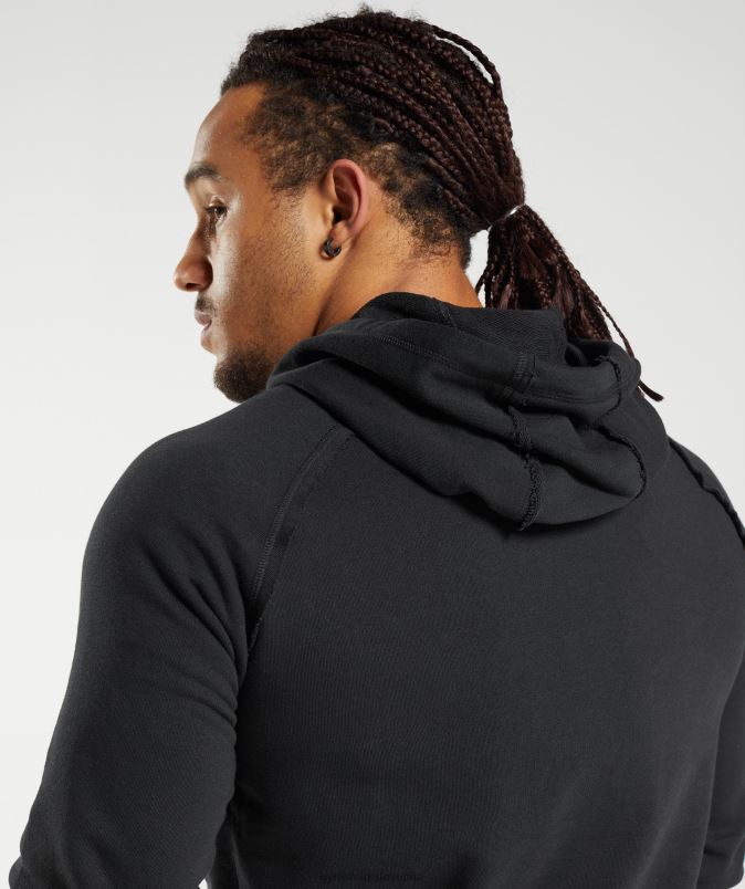 legacy pulover s kapuco moškiGymshark Črna J00L2824