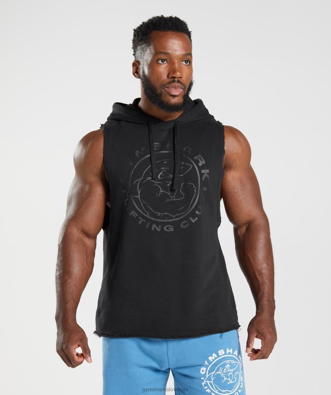 legacy pulover s kapuco moškiGymshark Črna J00L2838