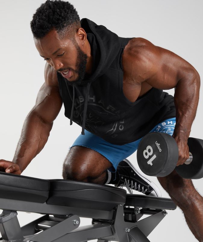 legacy pulover s kapuco moškiGymshark Črna J00L2838