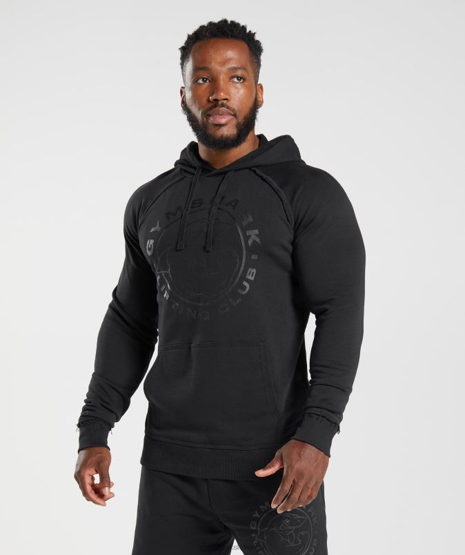legacy pulover s kapuco moškiGymshark Črna J00L2843