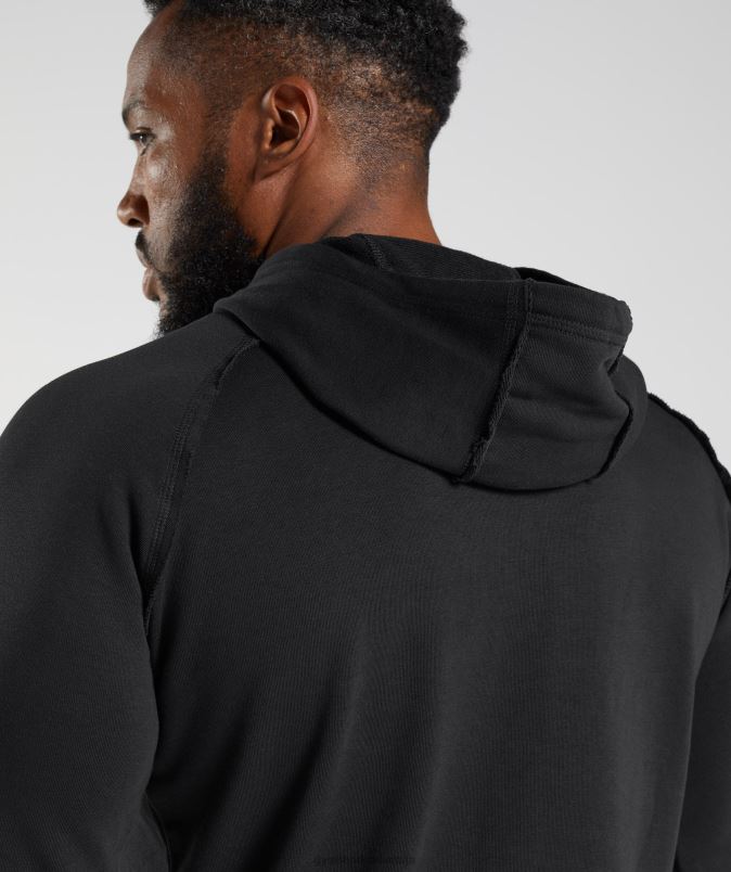 legacy pulover s kapuco moškiGymshark Črna J00L2843