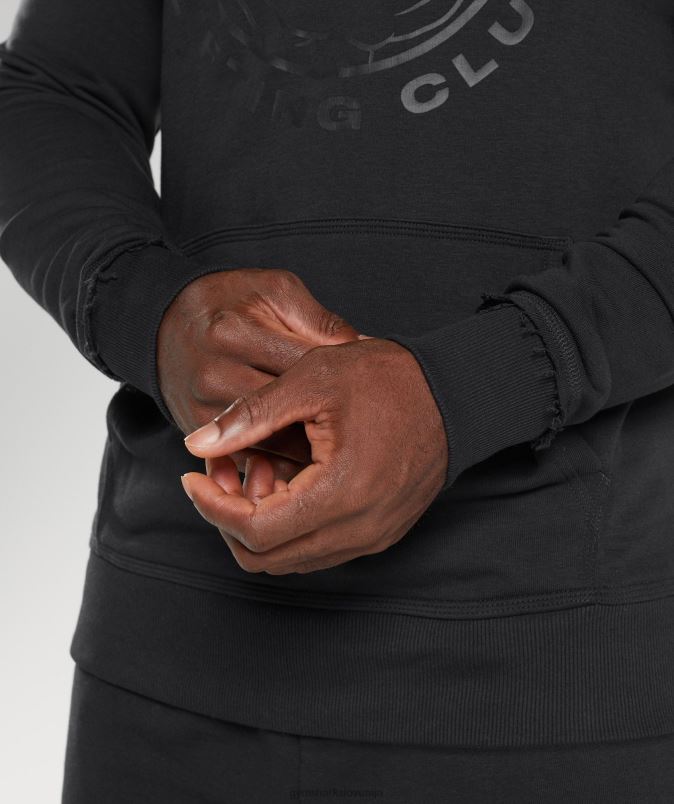 legacy pulover s kapuco moškiGymshark Črna J00L2843