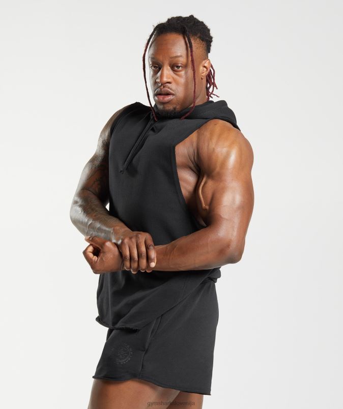 legacy pulover s kapuco moškiGymshark Črna J00L2847