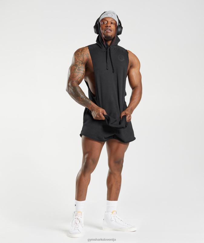 legacy pulover s kapuco moškiGymshark Črna J00L2847