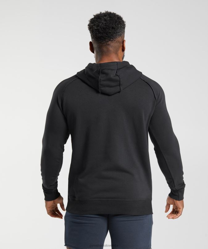 legacy pulover s kapuco moškiGymshark Črna J00L2850