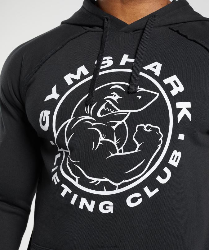legacy pulover s kapuco moškiGymshark Črna J00L2850