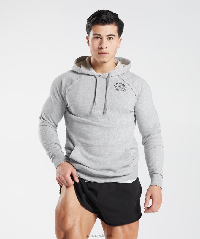 legacy pulover s kapuco moškiGymshark svetlo sivi lapor J00L2837