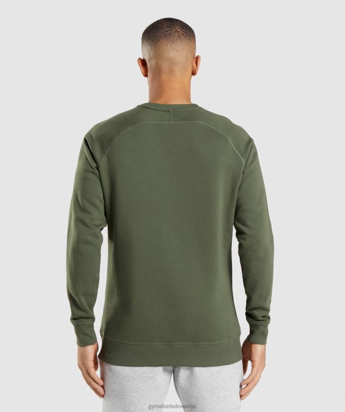 majica z grbom moškiGymshark jedro olive J00L2795