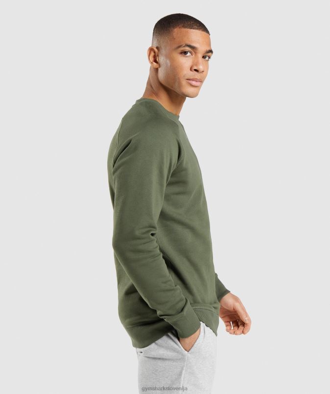 majica z grbom moškiGymshark jedro olive J00L2795