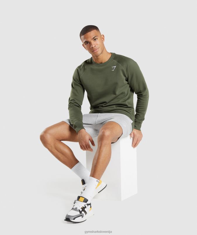 majica z grbom moškiGymshark jedro olive J00L2795
