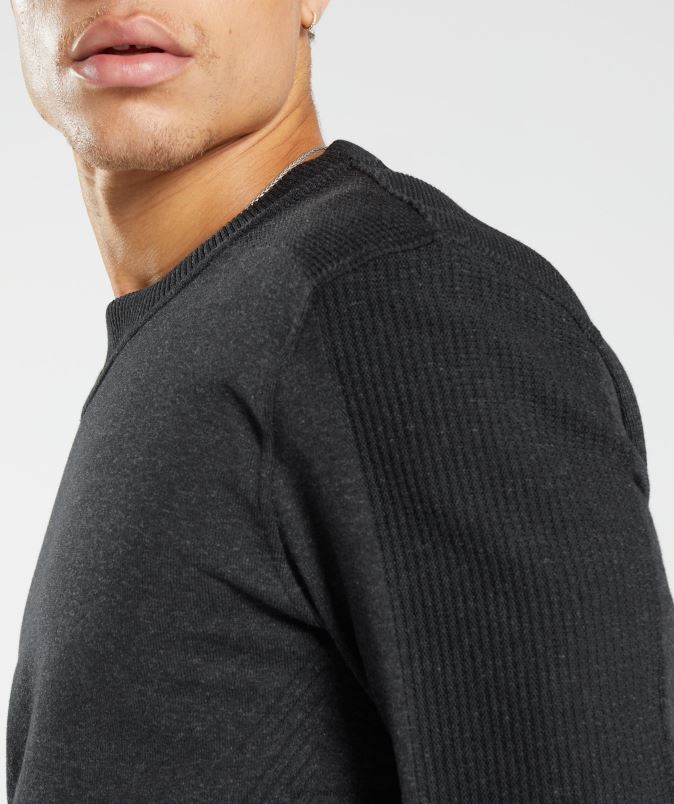ponovno prevzeti posadko moškiGymshark črni lapor J00L2830