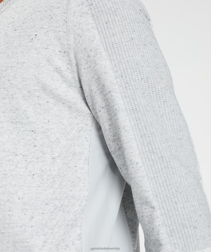 ponovno prevzeti posadko moškiGymshark svetlo sivi lapor J00L2818