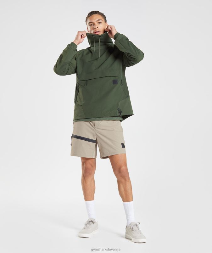 ponovno vzeti anorak moškiGymshark mah olivno J00L2834