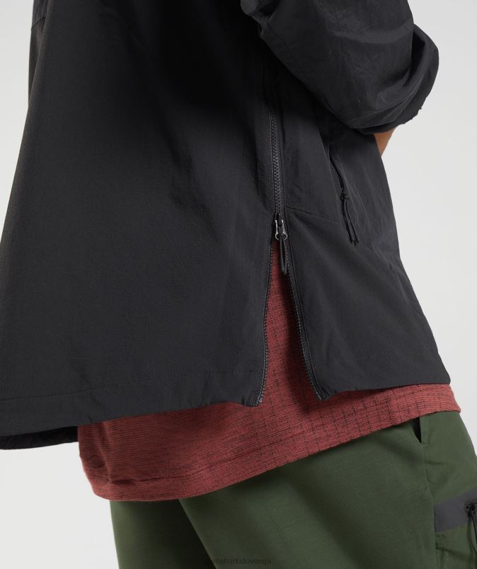 ponovno vzeti anorak moškiGymshark Črna J00L2828
